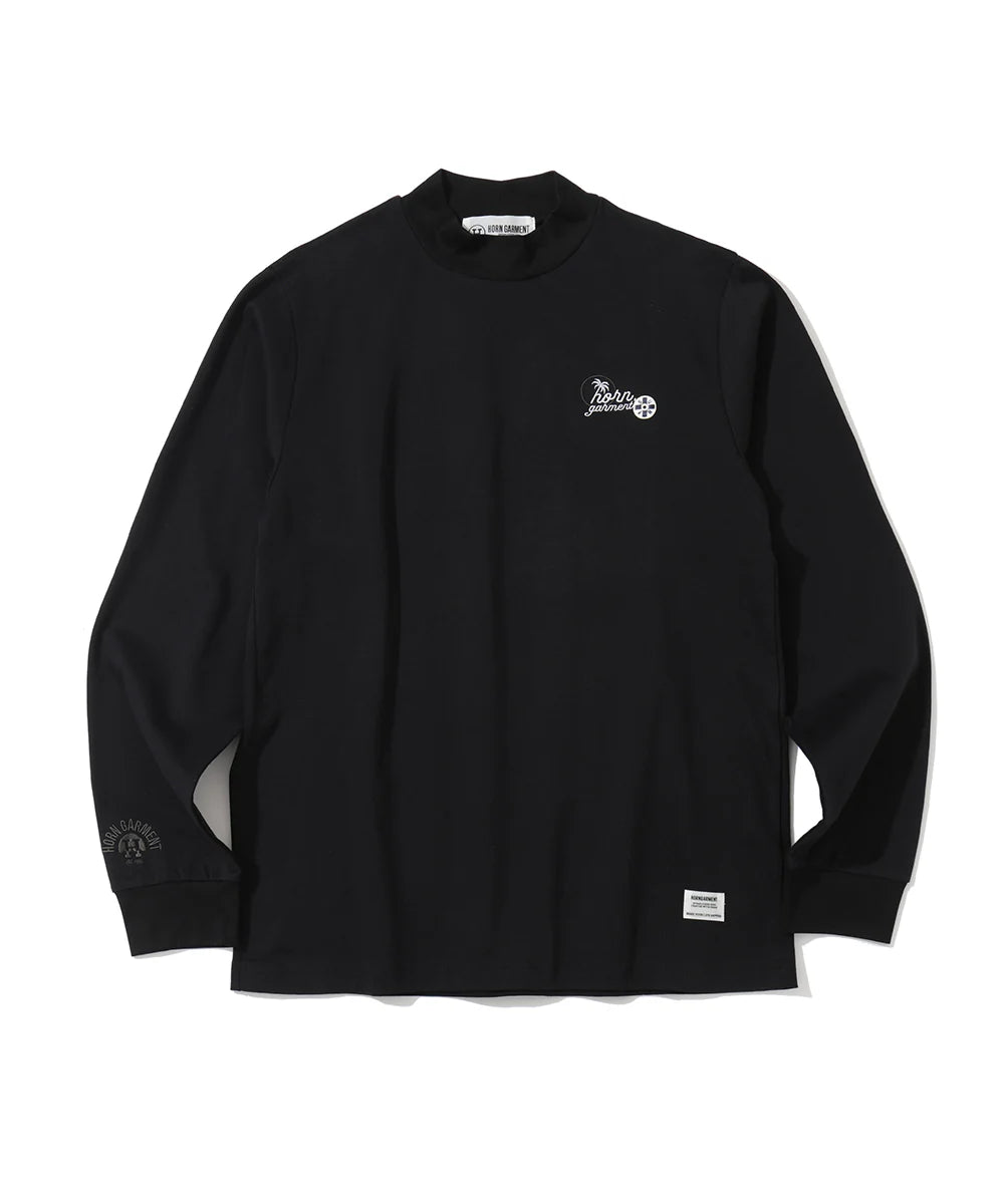 Retro Island Graphic Mock Tee