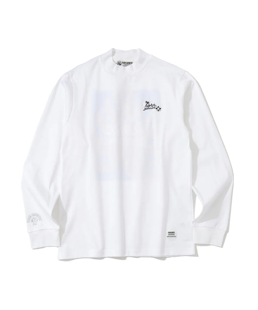 Retro Island Graphic Mock Tee