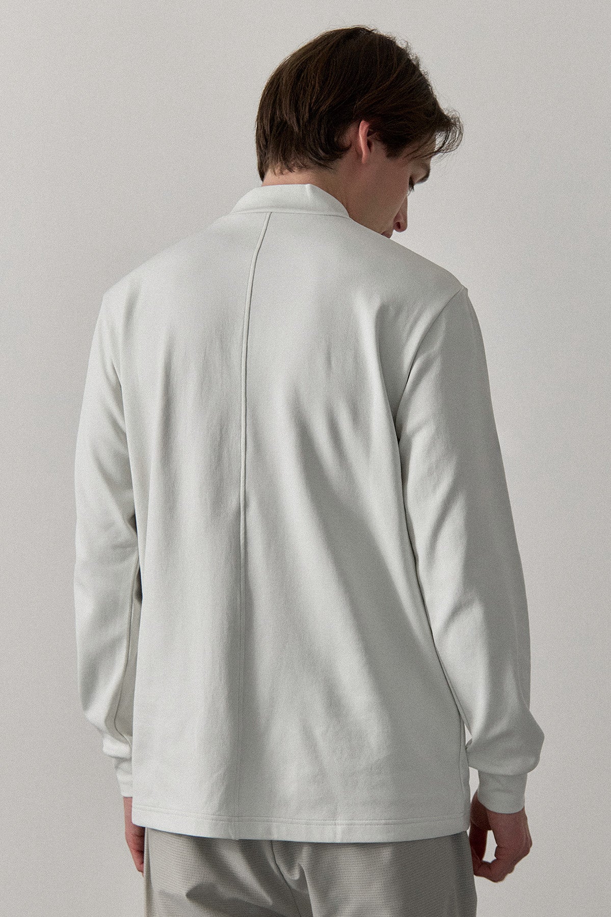RELAXED STRETCH MOCKNECK