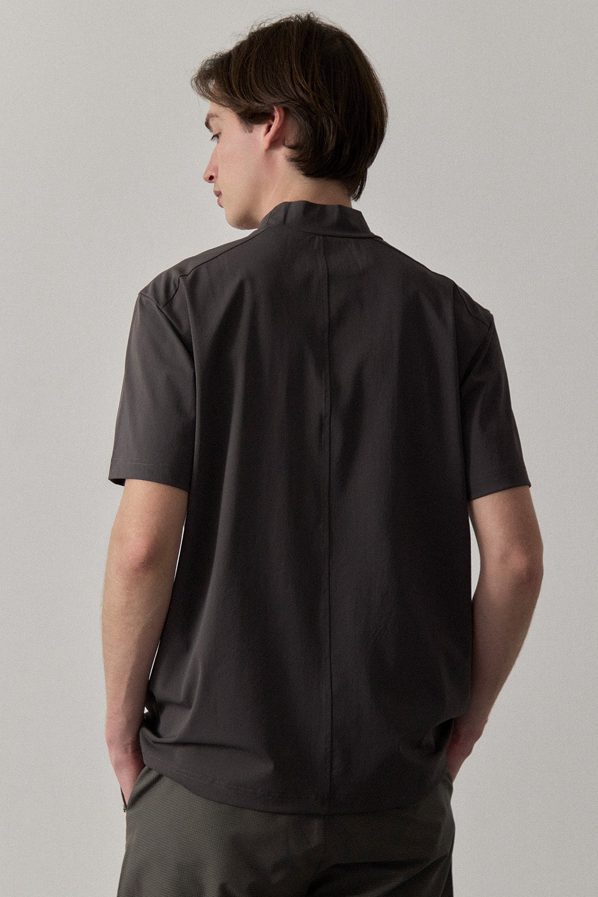 UTILITY POCKET MOCKNECK